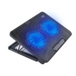 Laptop cooling fan with RGB lights