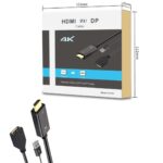 HDMI TO DISPLAYPORT CABLE 4K